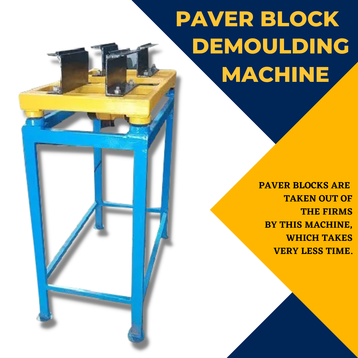 PAVER BLOCK DEMOULDING MACHINE
